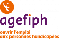 Logo et lien pour le site de l'Agefiph